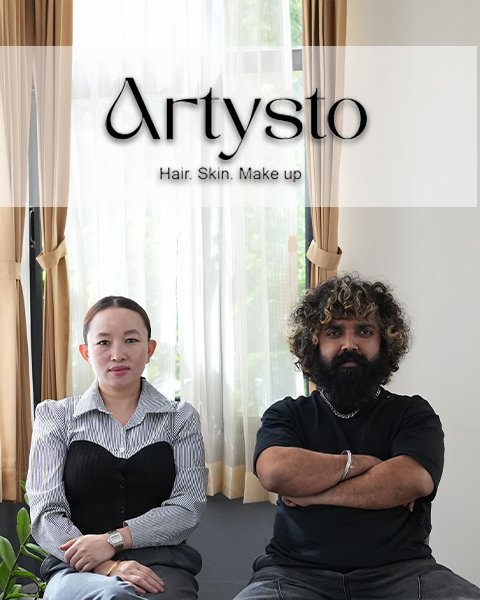 Artysto Salon Directors, Jaggi and Pragya, the visionaries behind the premier Director Cut women's haircut experience.